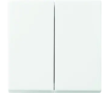 Busch-Jaeger Friends of Hue bedieningswip 2-voudig Balance SI wit glans (6736 FoH-914)