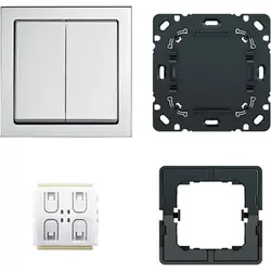 Busch-Jaeger Friends of Hue Smart Switch complete set Future Linear aluzilver (6716 UJ-83)