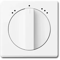 Busch-Jaeger draaiknop driestandenschakelaar Future Linear studiowit mat (1740 DRL-884-503)