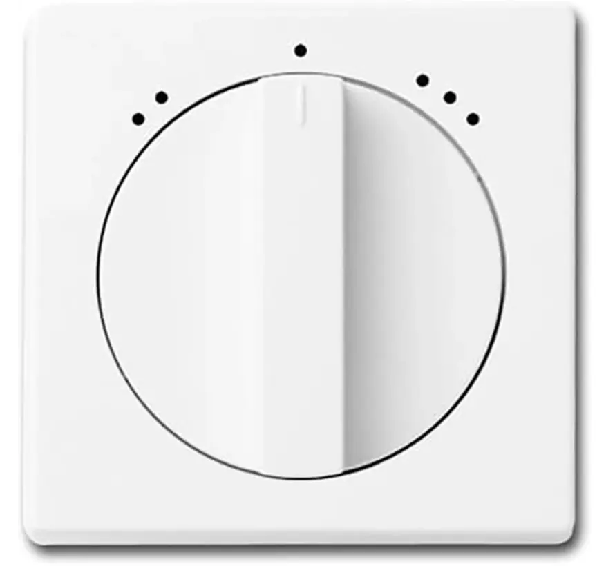 draaiknop driestandenschakelaar Future Linear studiowit mat (1740 DRL-884-503)