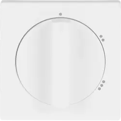 Busch-Jaeger draaiknop driestandenschakelaar Future Linear studiowit mat (2542 DR/02-884)