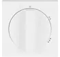 draaiknop driestandenschakelaar Future Linear studiowit mat (2542 DR/02-884)