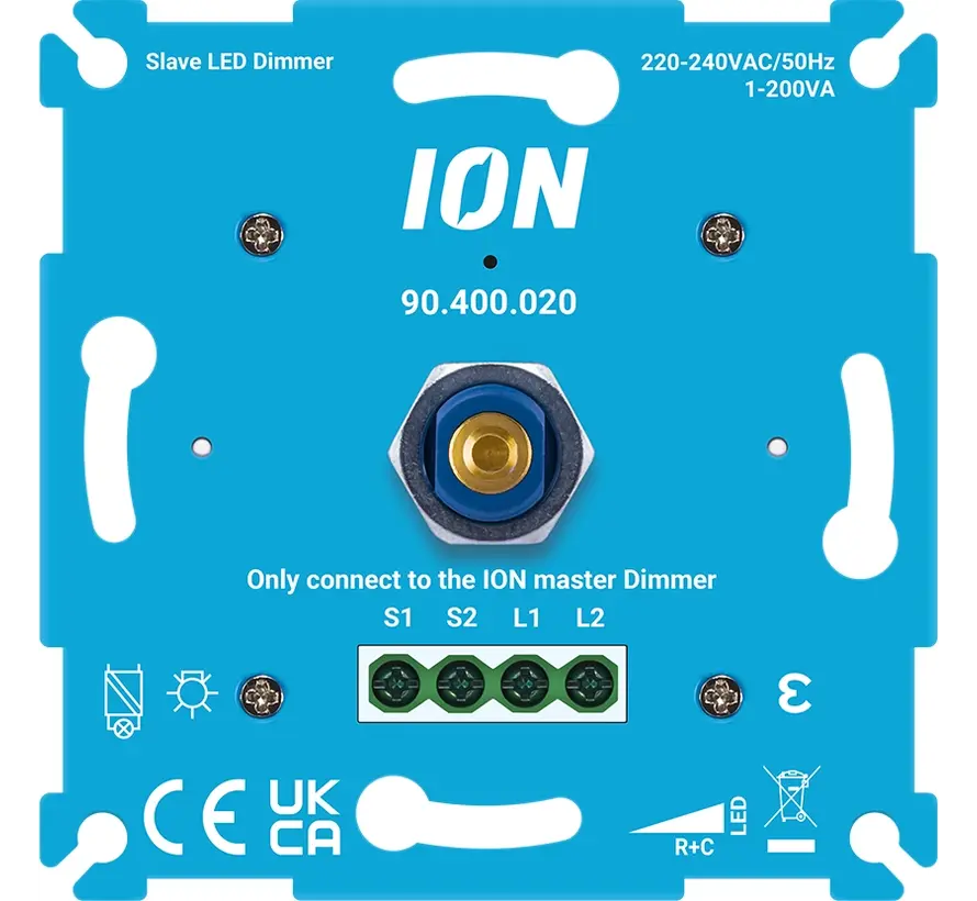slave LED-dimmer voor master-slave LED-dimmerset (90.400.020)