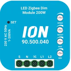 ION universele Zigbee-LED-dimmermodule 0,3-200 watt RC met boostfunctie (90.500.040)