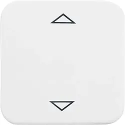 Busch-Jaeger knop met pijlsymbolen tbv elektronische jaloezieschakelaar Reflex SI (6430-214-102)