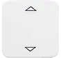 knop met pijlsymbolen tbv elektronische jaloezieschakelaar Reflex SI (6430-214-102)