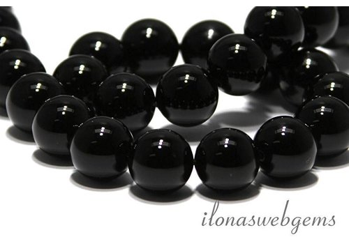 Onyx kralen rond ca. 16mm