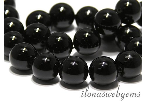 Onyx kralen rond ca. 18mm