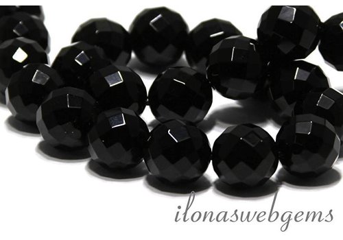 Onyx Perle grosse Facettenten ca. 20mm