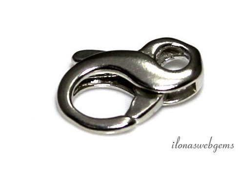 Sterling silver lobster lock appr. 14.5 mm