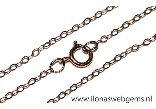 Rosé  14/20 Gold filled ketting