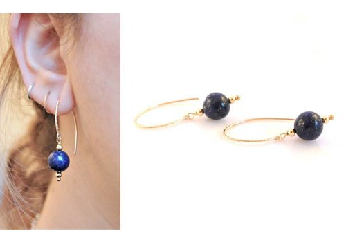 Inspiration: Lapis Lazuli earrings