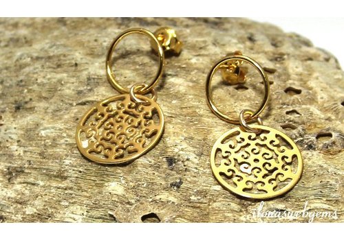 Inspiration Vermeil stud earrings