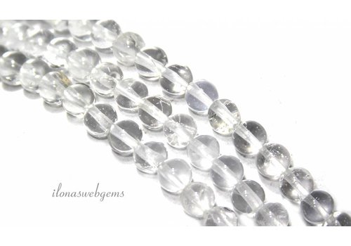 Bergkristal kralen rond ca. 4mm A kwaliteit