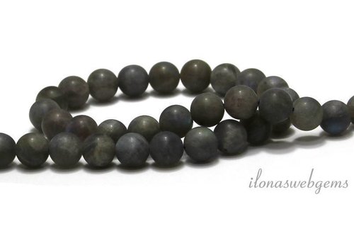 Labradorite beads mat around 10mm