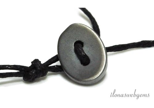 Inspiratie Hematiet knoop