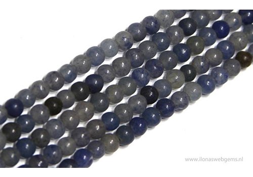 blue Aventurine beads app. 4mm/20cm