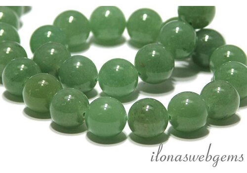 Aventurin Perlen rund ca. 14mm