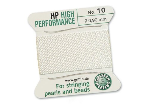 Griffin High Performance 2m 2 needles  white  0.90 mm