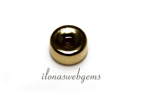 14/20 Gold filled rondel 7x3.5mm