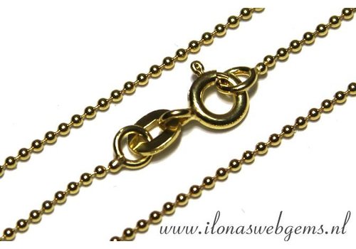 Vermeil ball chain / chain
