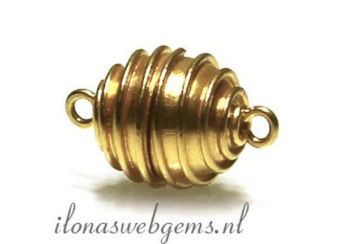 18 kt Vermeil magnetic clasp approx. 12 mm