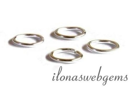 1 Stück Sterling Silber Öse geschlossen ca. 3,5x0,7mm