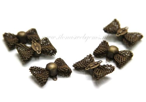 10 stücke metalen strikje ca. 20x13mm