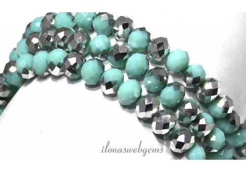 Stil Swarovski Kristall-Perlen ca. 8x6mm