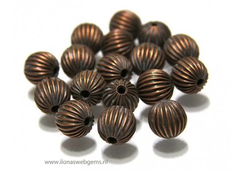 10 stuks bronzen kraal