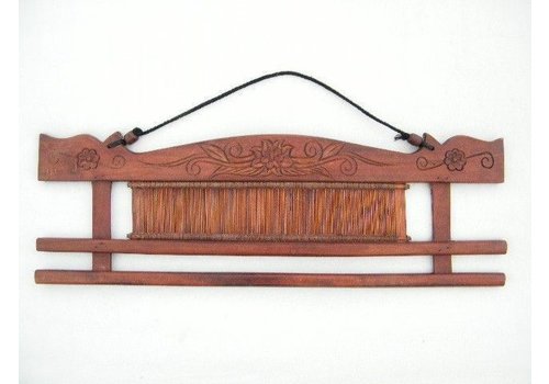 Decoratie weefkam uit Thailand