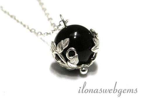 Inspiration Pendant: Silver beadcap