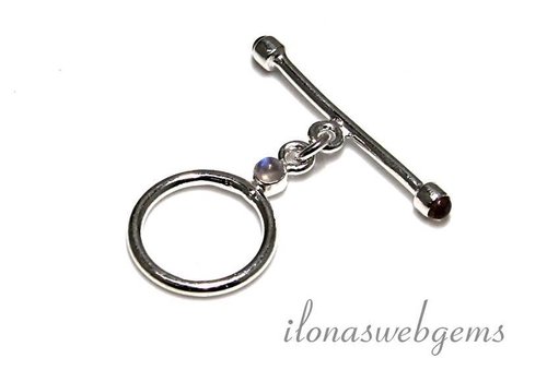 Sterling silver toggle clasp