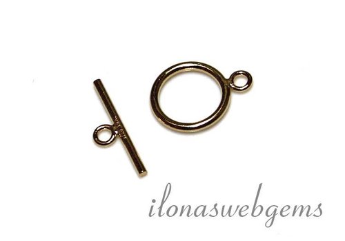 14/20 Gold filled kapittelslot ca. 11mm