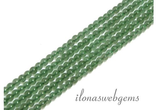 Aventurine beads mini round approx. 2mm