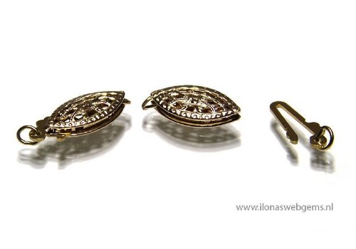 14/20 Goldfilled clasp approx. 12x6mm