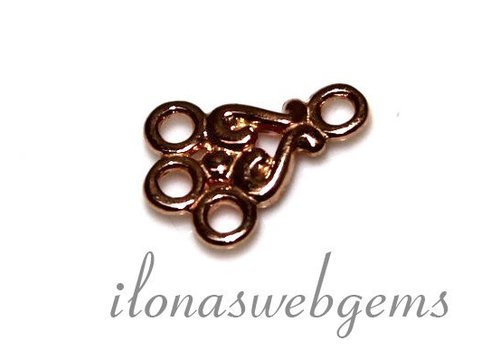 1 Trennwand Rosé Vermeil, 3 Reihen