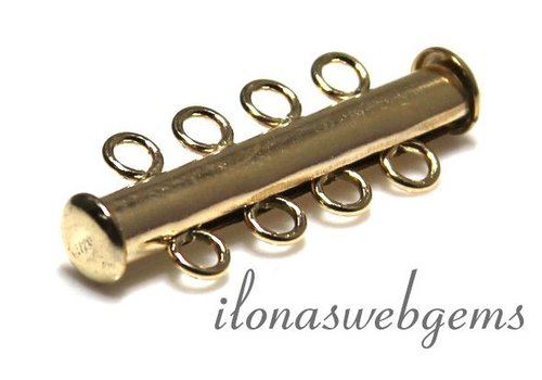 14k / 20 Gold filled magnetic lock approx. 26.5x10mm