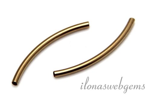 14/20 Gold filled buiskraal ca. 25x1.5mm