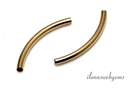 14/20 Gold filled buiskraal ca. 30x2mm