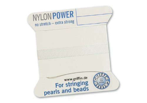 White: Griffin thread nylon