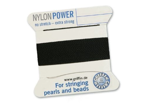 Black: Griffin thread nylon