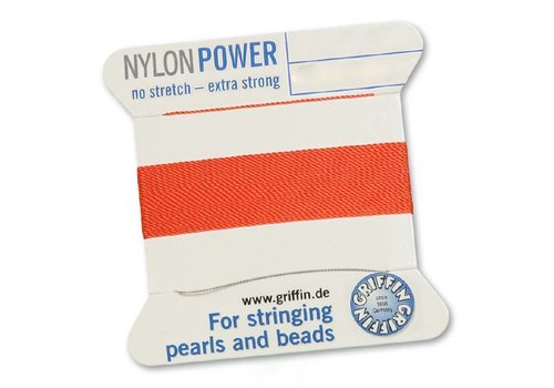 CORAL: Griffin Beading Thread Nylon