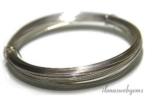 Silverfilled wire normally approx. 0.6mm / 22GA