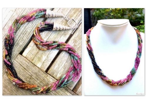Inspiration: Luxury Tourmaline necklace!
