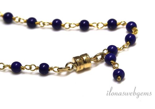 Inspiration minimalistischem Armband von Vermeil Halskette