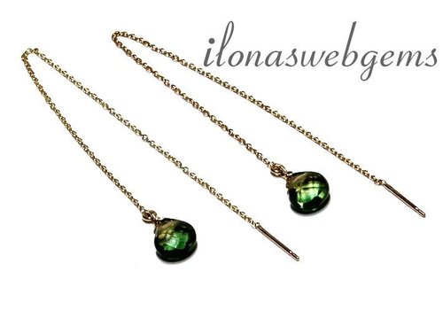 Inspiration \piercing earrings\ with droplet"""""""