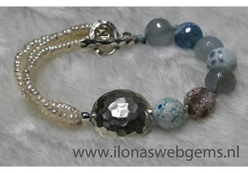 Inspiration - Bracelet fire agate