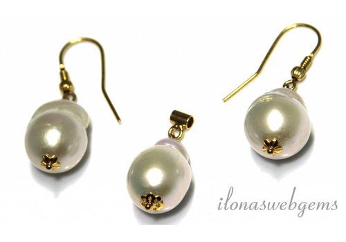 Set 14/20 Gold filled met Barok parels