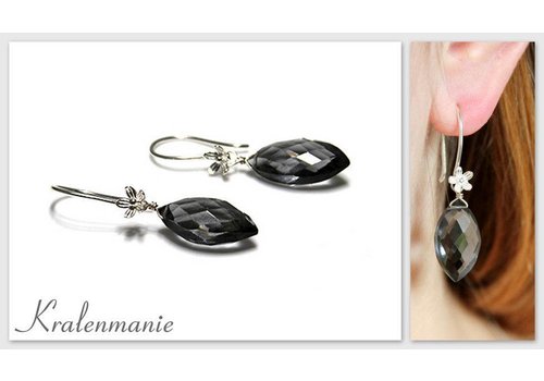 Inspiratie oorbellen: Sterling zilver, Markies